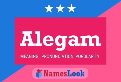 Alegam 名字海报