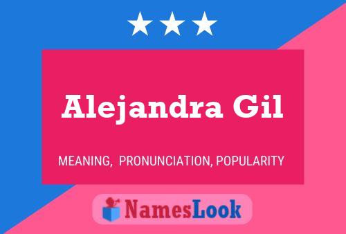 Alejandra Gil 名字海报