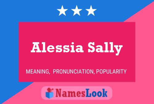 Alessia Sally 名字海报