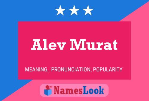 Alev Murat 名字海报