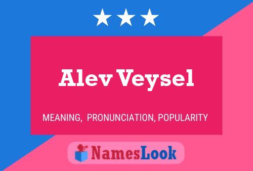 Alev Veysel 名字海报