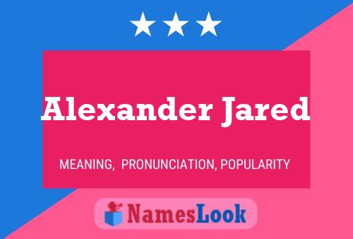 Alexander Jared 名字海报