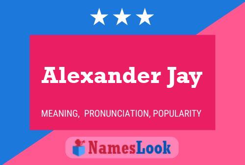 Alexander Jay 名字海报