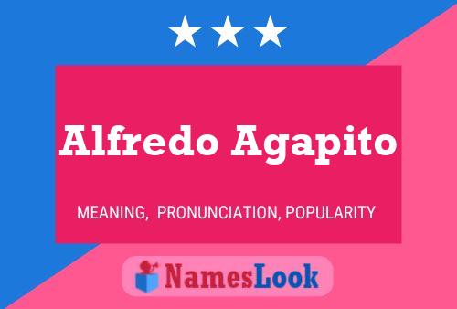 Alfredo Agapito 名字海报