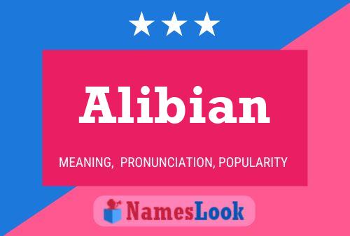 Alibian 名字海报