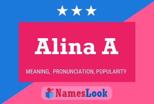 Alina A 名字海报