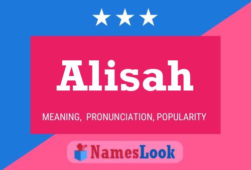 Alisah 名字海报