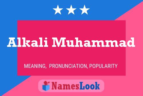 Alkali Muhammad 名字海报