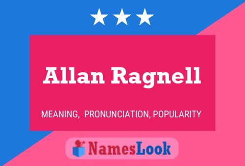 Allan Ragnell 名字海报