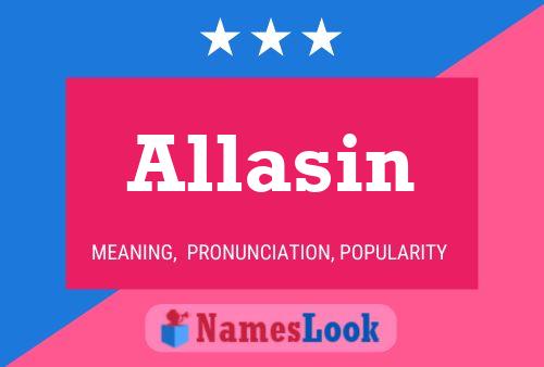 Allasin 名字海报