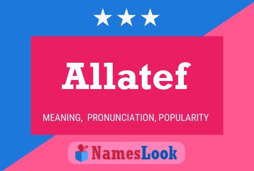 Allatef 名字海报