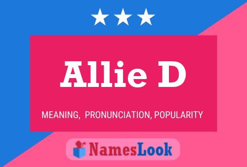 Allie D 名字海报