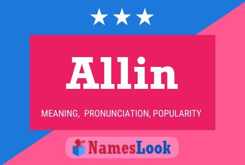 Allin 名字海报