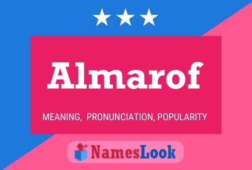 Almarof 名字海报