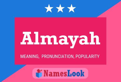 Almayah 名字海报