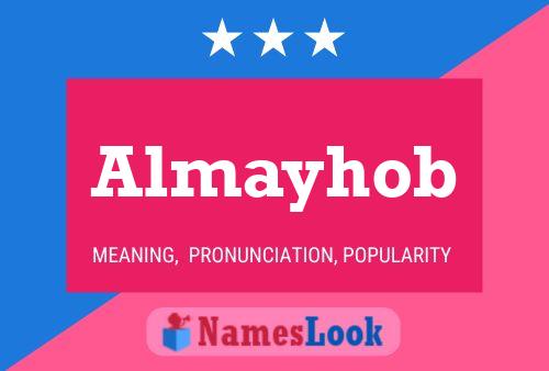 Almayhob 名字海报