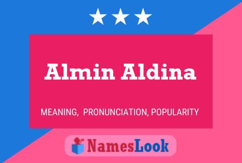 Almin Aldina 名字海报