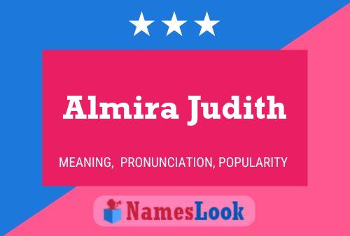 Almira Judith 名字海报