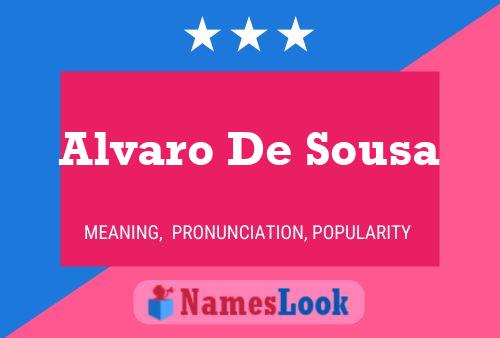 Alvaro De Sousa 名字海报