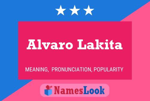 Alvaro Lakita 名字海报