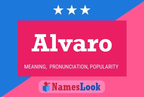 Alvaro 名字海报