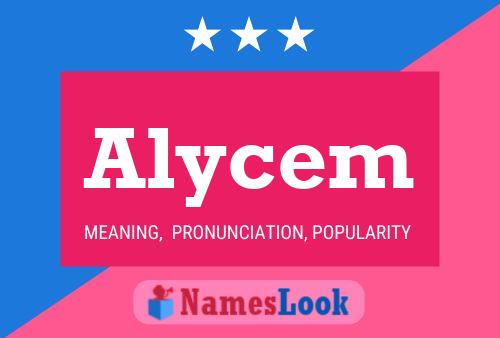 Alycem 名字海报