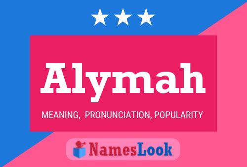 Alymah 名字海报