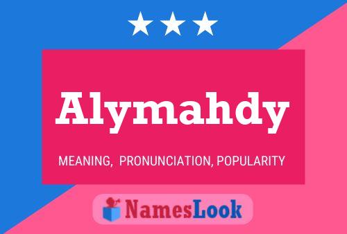 Alymahdy 名字海报