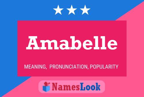 Amabelle 名字海报