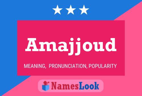 Amajjoud 名字海报