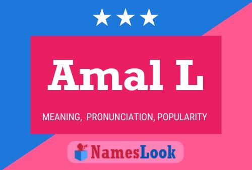 Amal L 名字海报