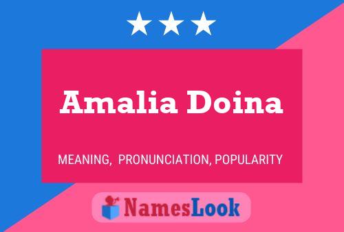 Amalia Doina 名字海报