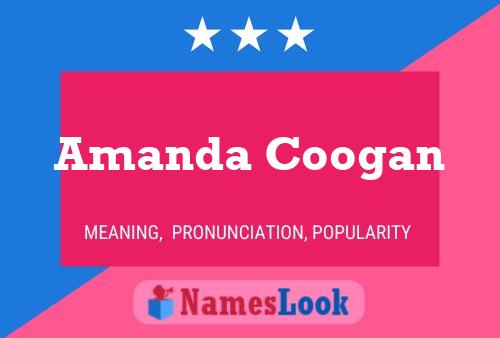 Amanda Coogan 名字海报