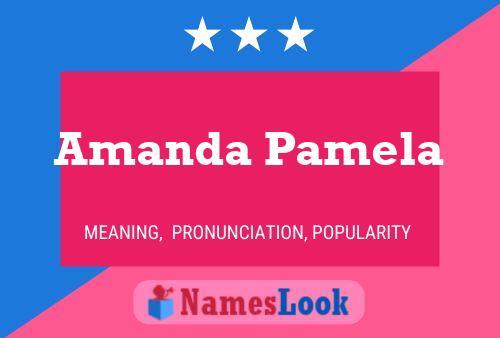 Amanda Pamela 名字海报