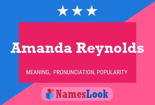 Amanda Reynolds 名字海报