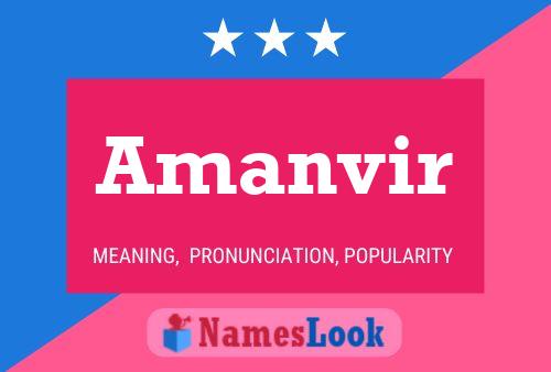 Amanvir 名字海报