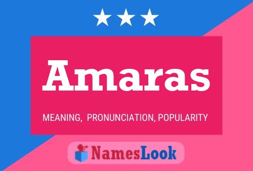 Amaras 名字海报