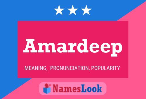 Amardeep 名字海报