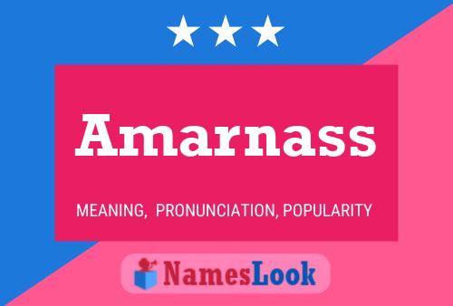 Amarnass 名字海报