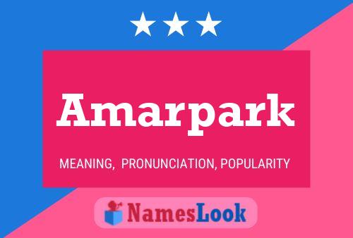 Amarpark 名字海报