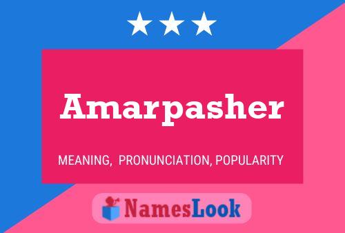 Amarpasher 名字海报