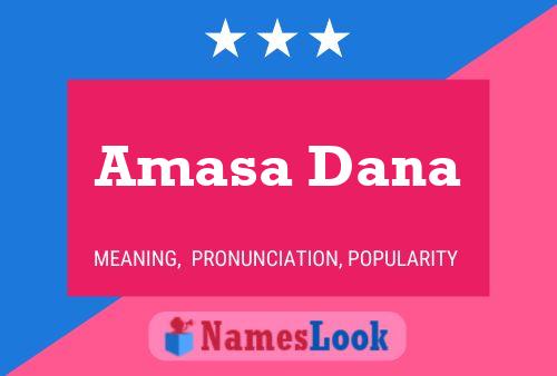 Amasa Dana 名字海报