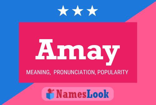 Amay 名字海报