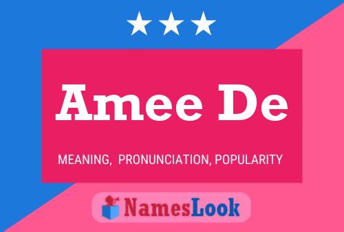 Amee De 名字海报