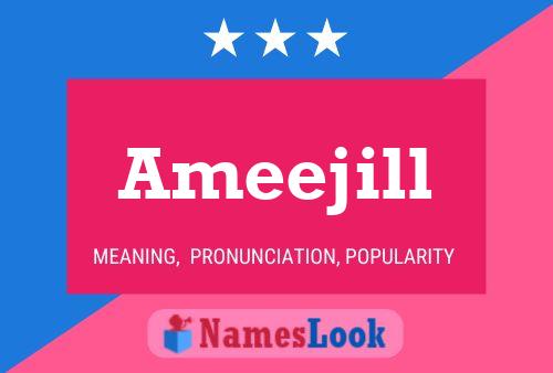 Ameejill 名字海报