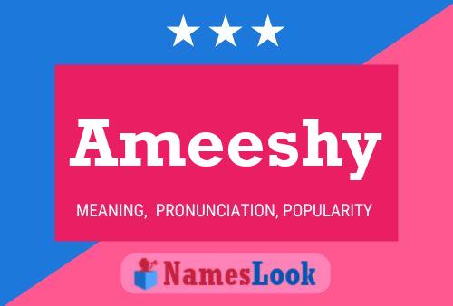 Ameeshy 名字海报