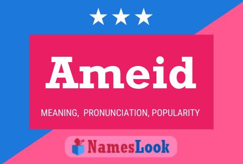 Ameid 名字海报