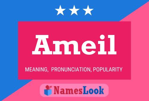 Ameil 名字海报