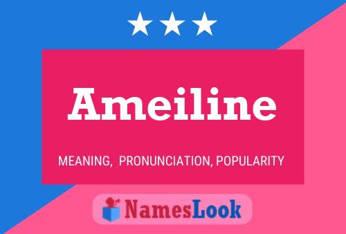 Ameiline 名字海报