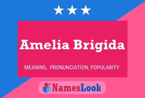 Amelia Brigida 名字海报